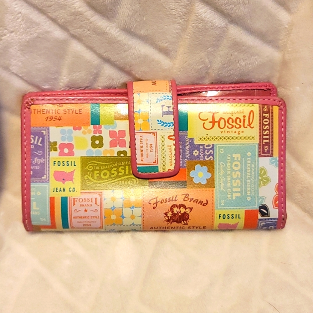Vintage Fossil Wallet